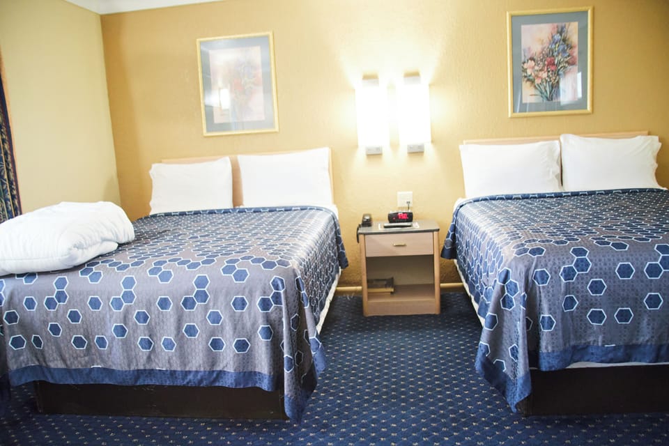 Standard Room, 2 Queen Beds | Premium bedding, down comforters, Select Comfort beds, desk