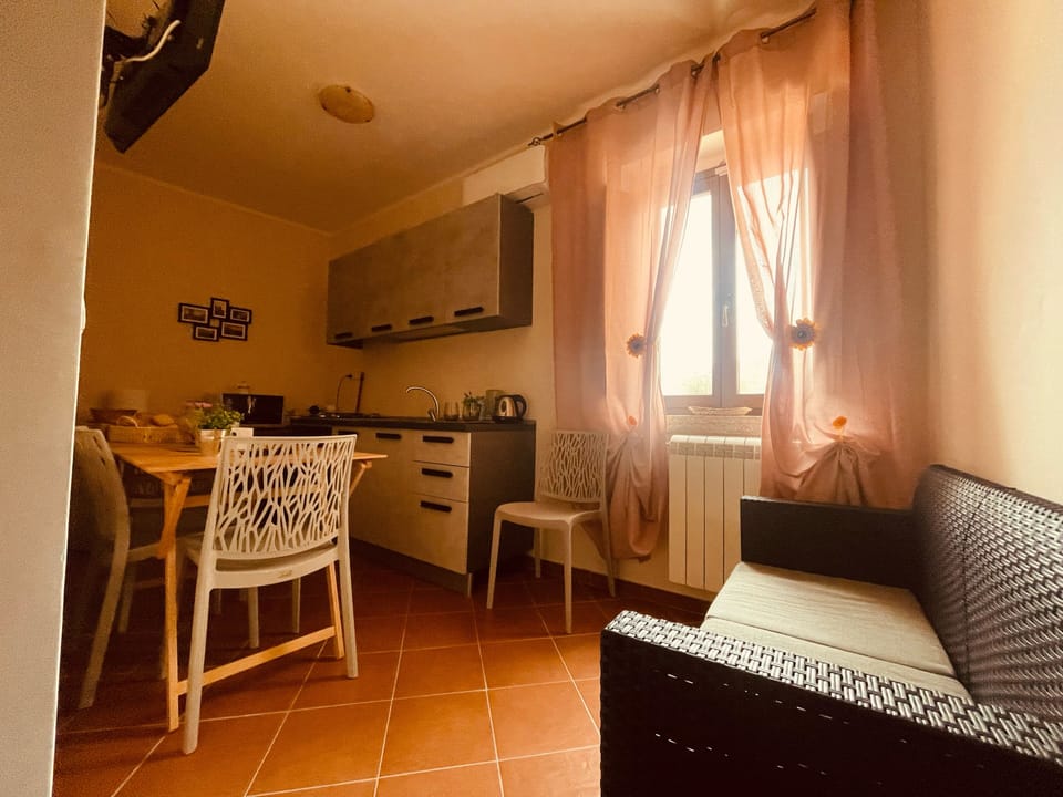 Apartment, Multiple Beds, Private Bathroom, Mountain View | Private kitchen | Espresso maker, coffee/tea maker, fridge, microwave