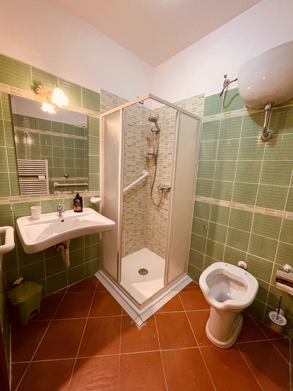 Apartment, Multiple Beds, Private Bathroom, Mountain View | Bathroom | Shower, rainfall showerhead, free toiletries, hair dryer