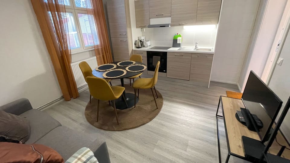 Family Apartment, 1 Bedroom, Non Smoking, Shared Bathroom | Iron/ironing board, free WiFi, bed sheets