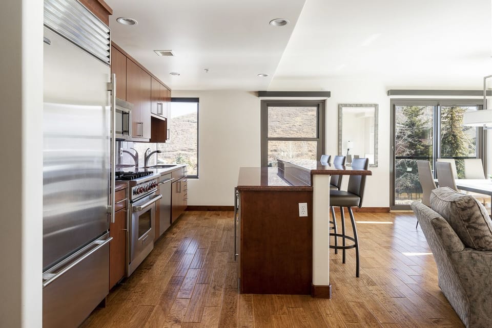 Fully equipped kitchen