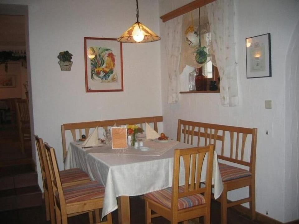Fridge, electric kettle, cookware/dishes/utensils