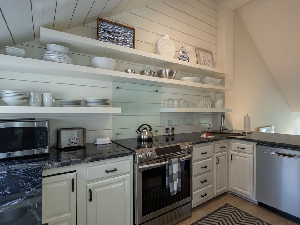 Beautiful Kitchen overlooking the family room