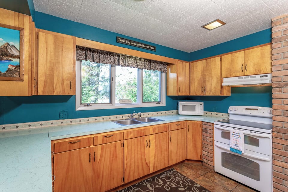 Ample counter space for meal prep | Main Level