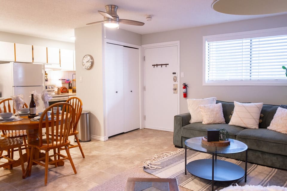 Curl up with a book, watch a movie, or unwind by the courtyard view.