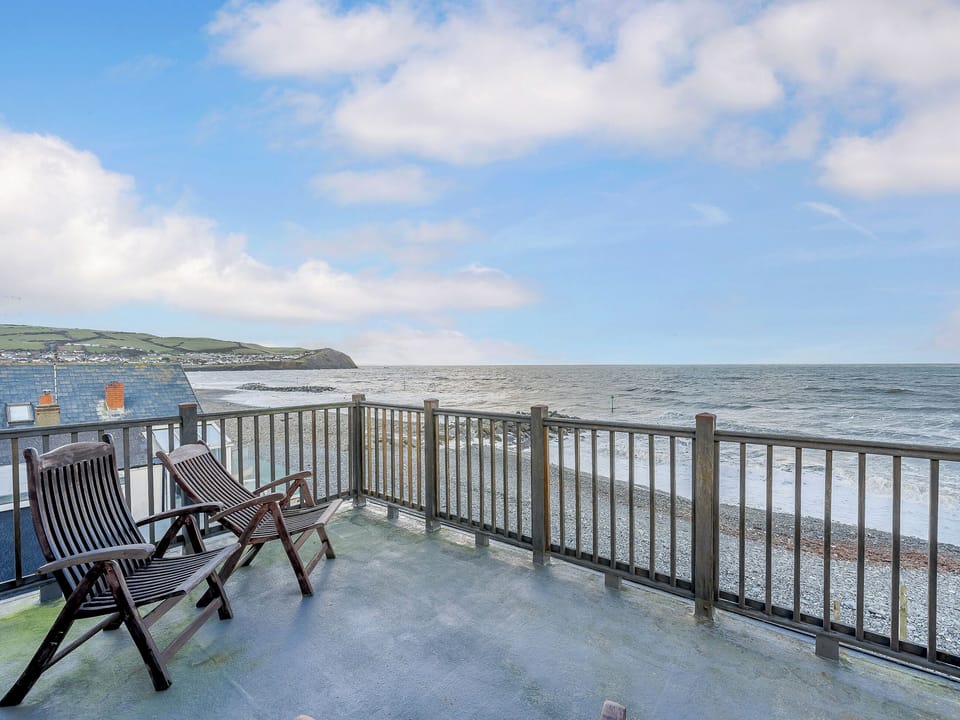 Balcony | Ystwyth House, Borth, near Aberystwyth