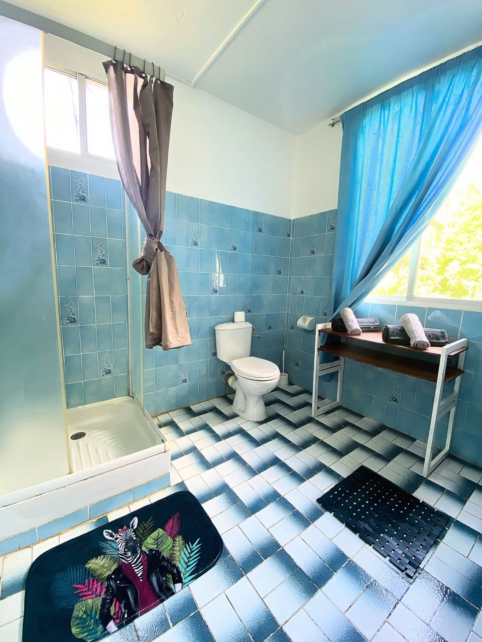 Comfort Room | Bathroom | Shower, free toiletries, hair dryer (on request), towels