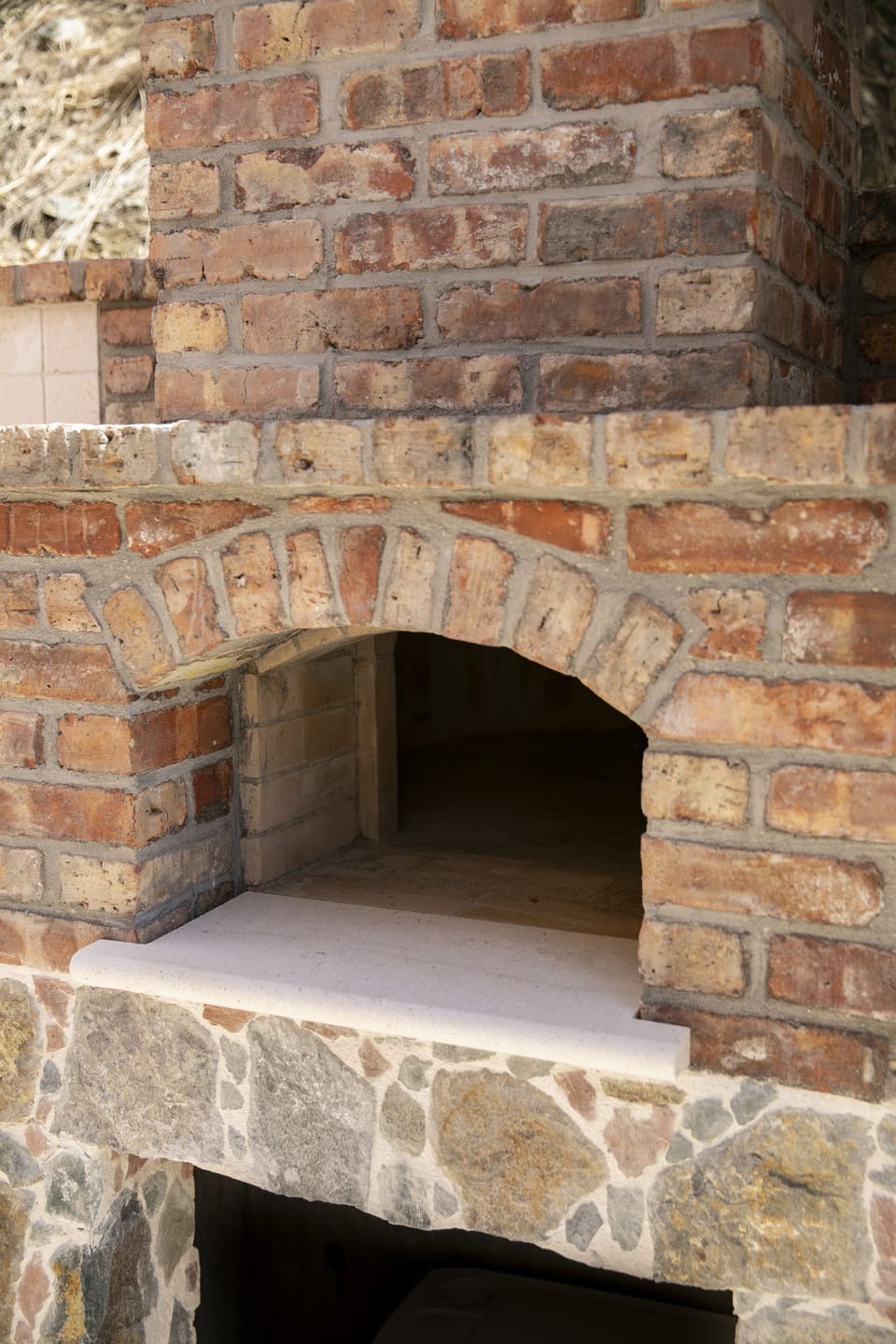 Our pizza oven.