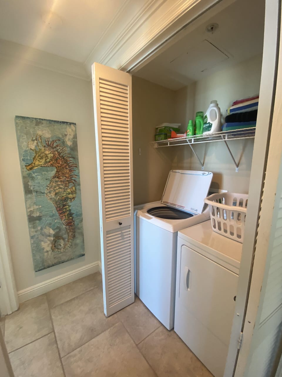Washer and dryer