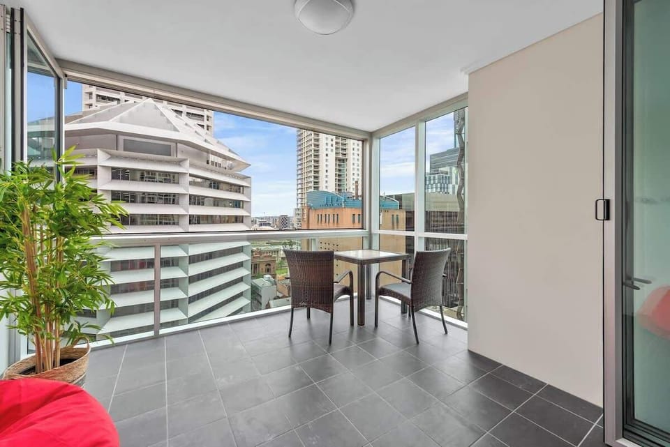 Open the bi-fold windows & stare at the awesome view...