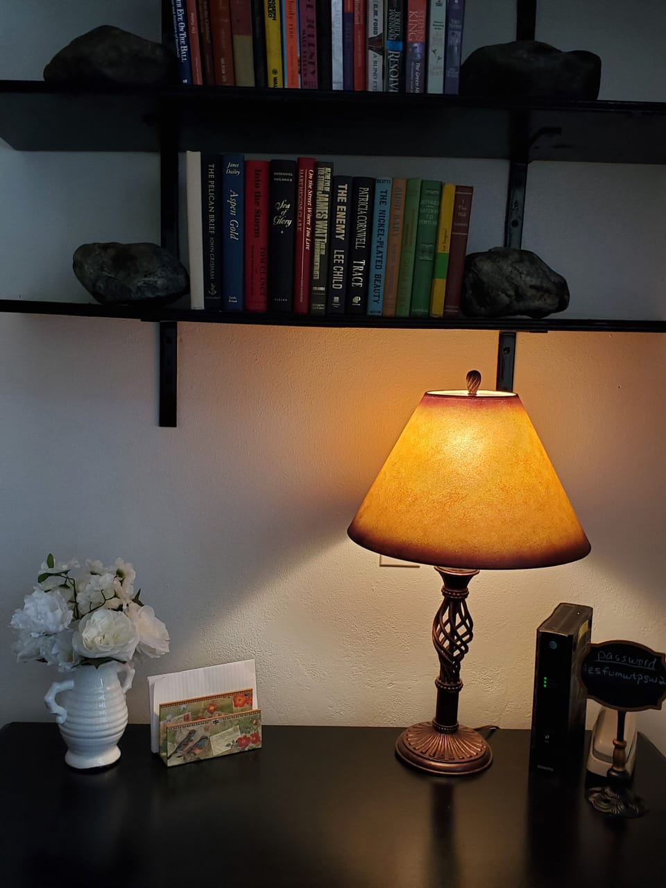 Writing Desk and Library