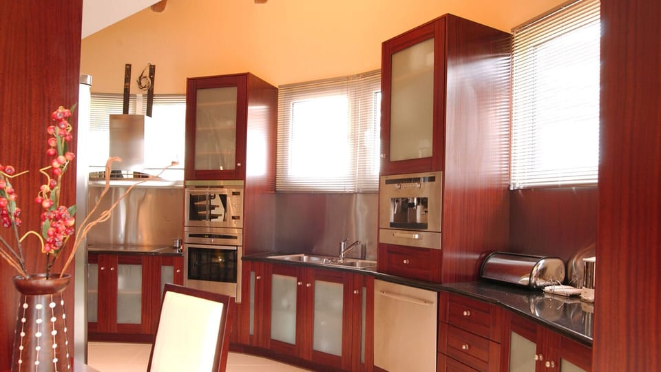 Villa, 6 Bedrooms, Accessible, Smoking | Private kitchen | Fridge, microwave, dishwasher, highchair