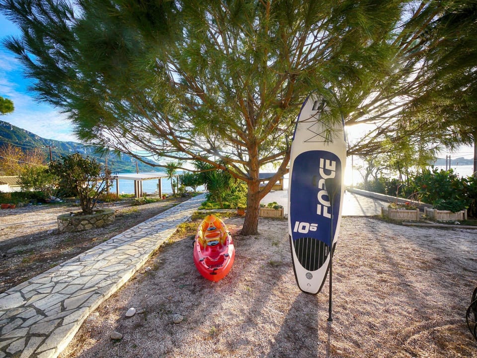 Vistonia Studio 5 Directly on the Beach With sea View Apartment in Peloponnese, Western Greece and the Ionian