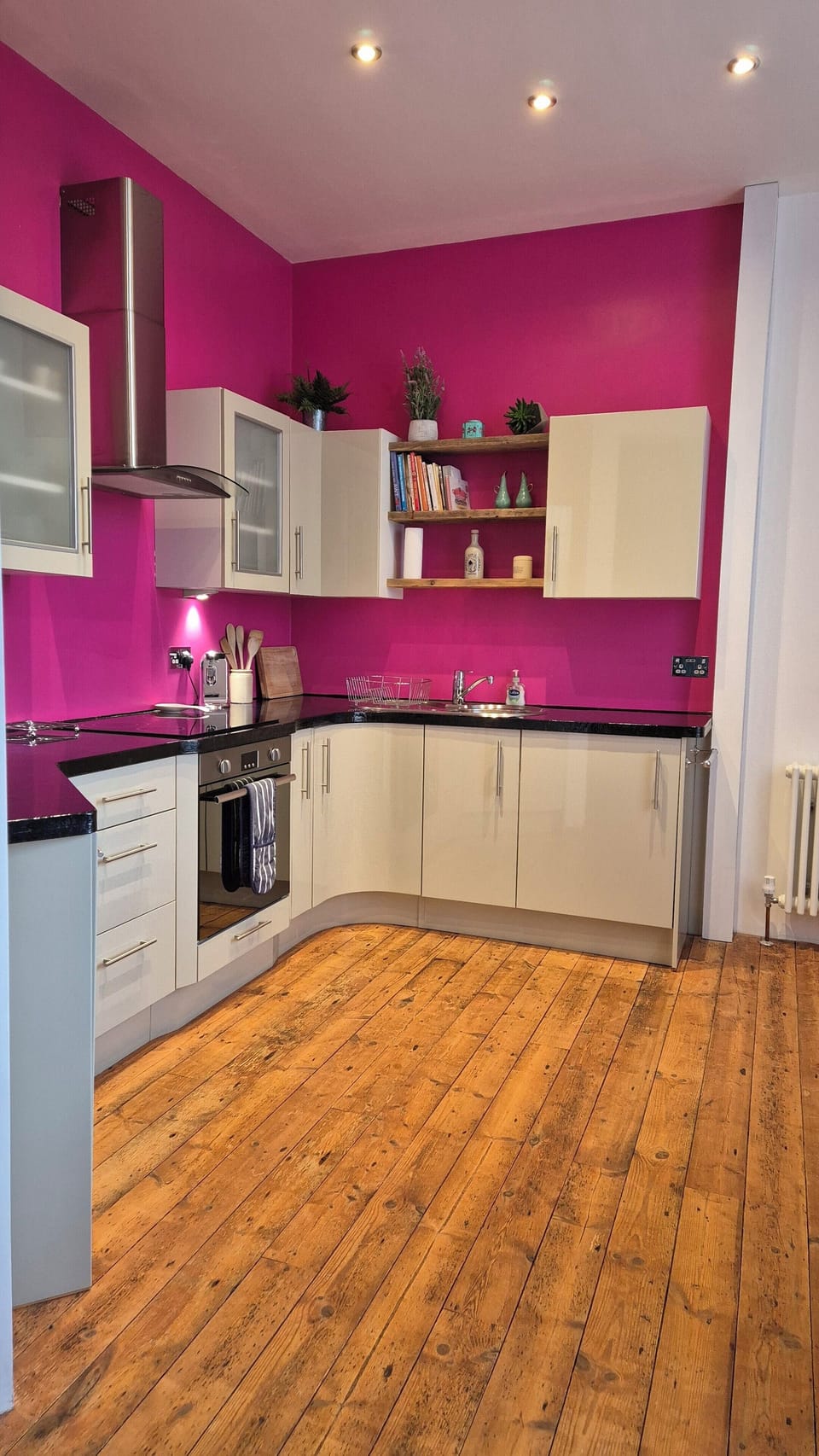 Kitchen area.