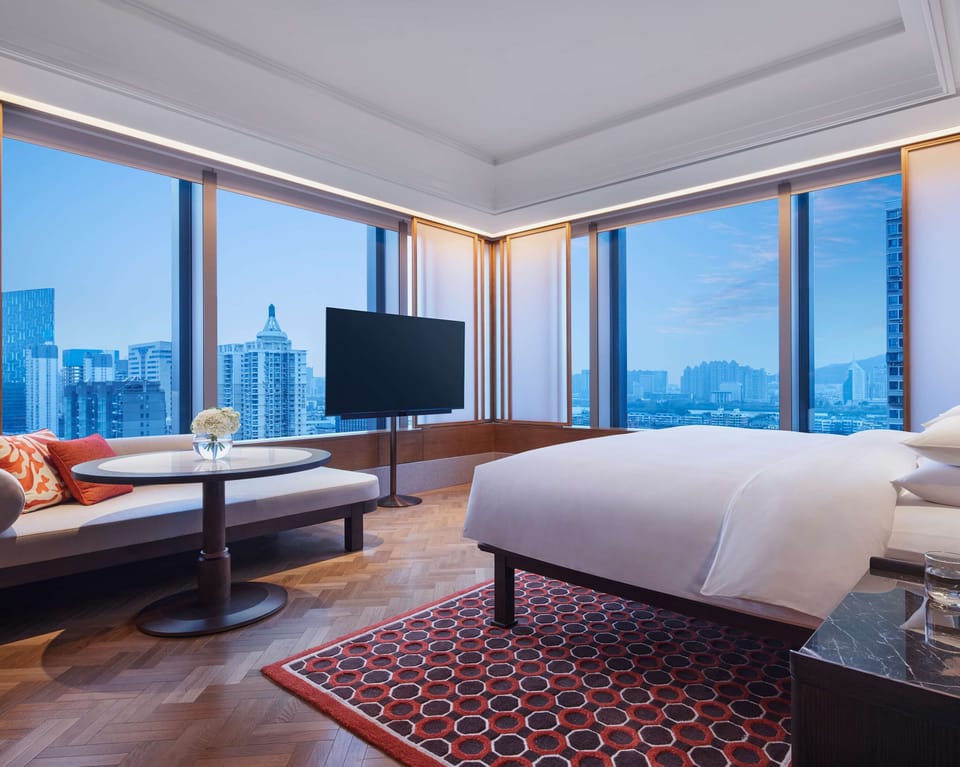 Suite (Andaz) | Premium bedding, down comforters, memory foam beds, minibar