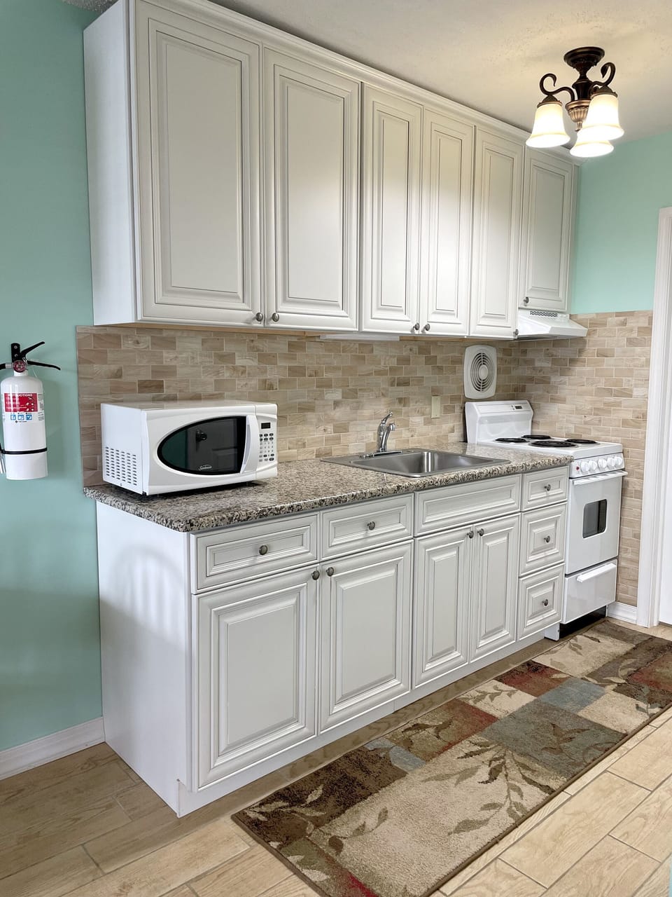 Electric Stove & Microwave