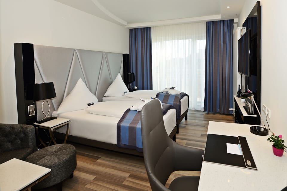 Superior Room, 2 Twin Beds | Premium bedding, down comforters, pillowtop beds, minibar