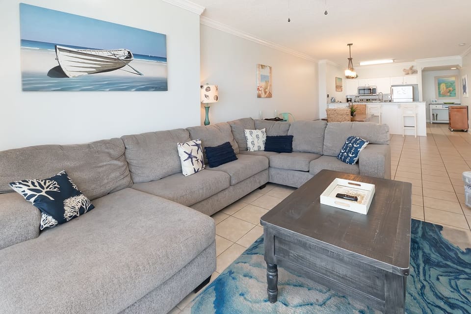 relax in the gorgeous living room