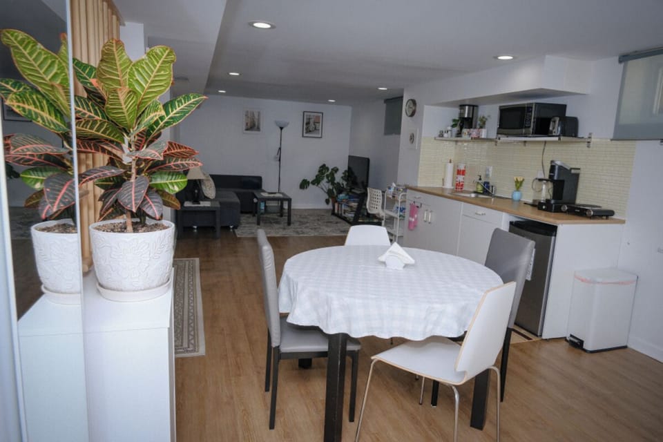 dining and living room
