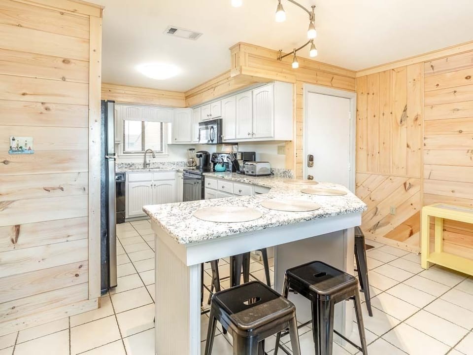 All new kitchen with large island