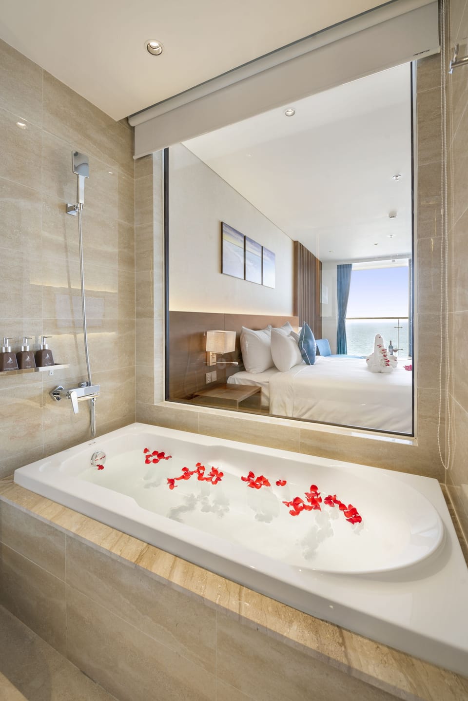 Grand Suite, Beachfront | Minibar, in-room safe, soundproofing, iron/ironing board (on request)