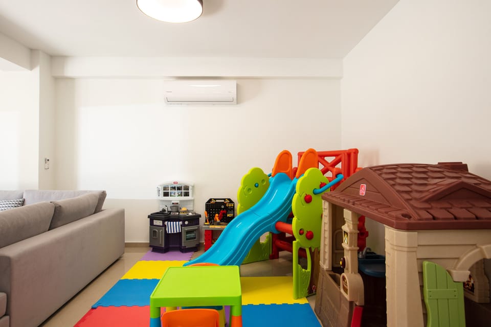 For our younger guests an indoor playground is available.