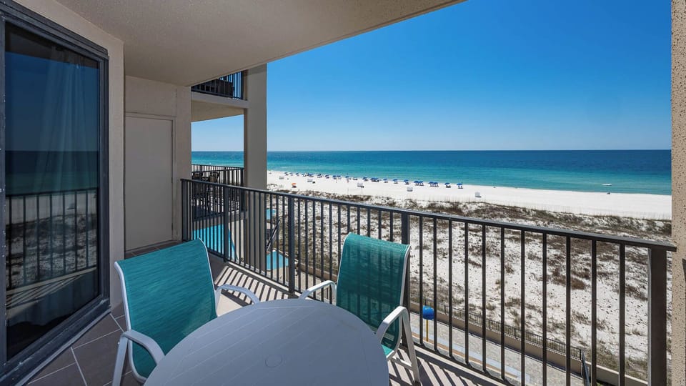 Sip your morning coffee at the table while soaking in the breathtaking views of the coastline and tranquil waters