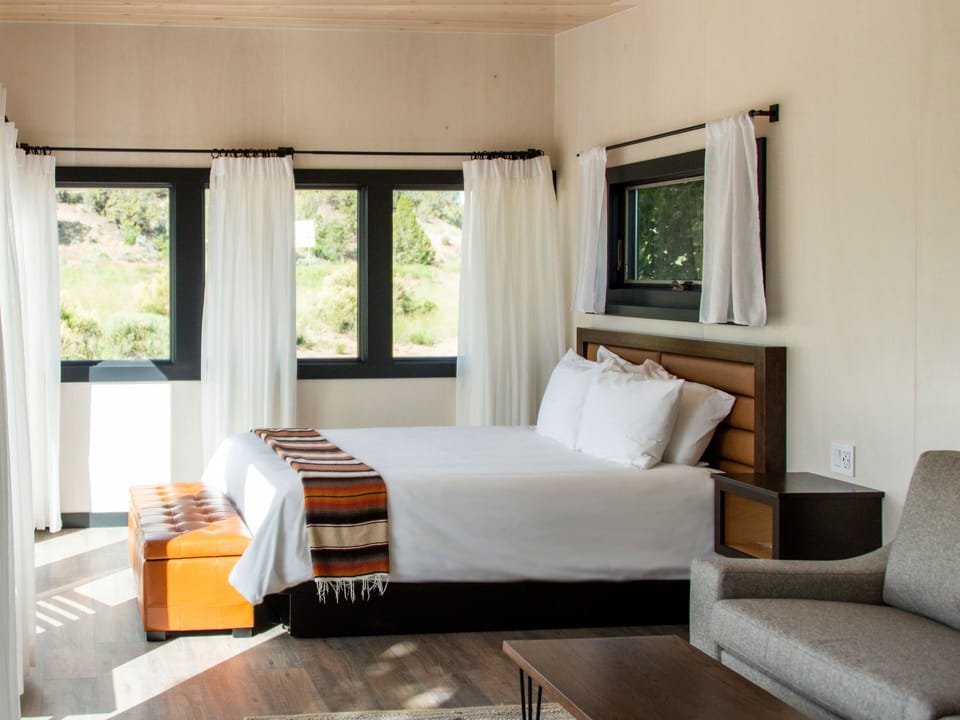 Private Deluxe Cabin with Upscale Resort Amenities | Premium bedding, down comforters, individually decorated
