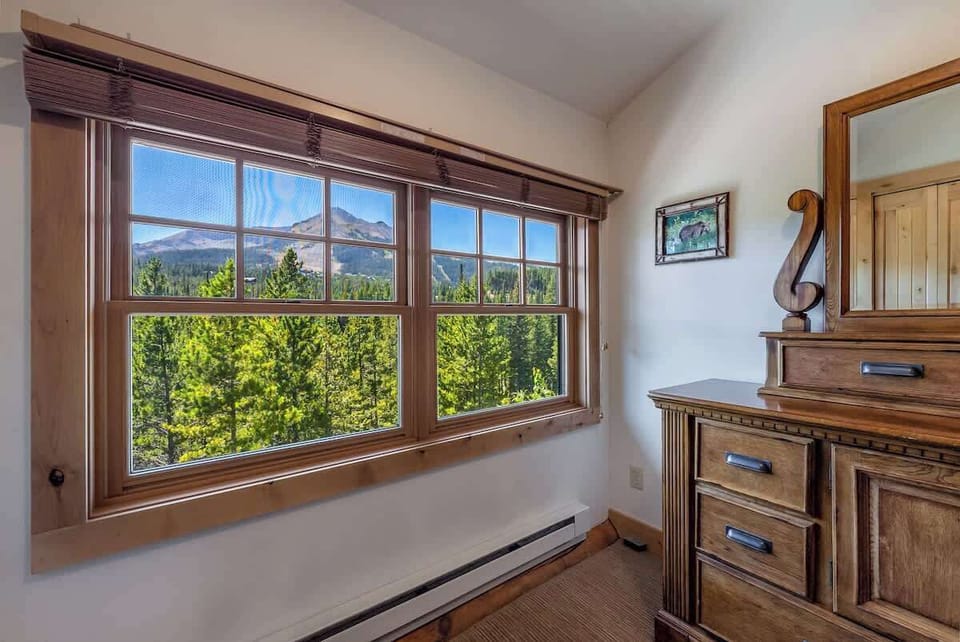 Stunning views of Lone Peak from upstairs king suite