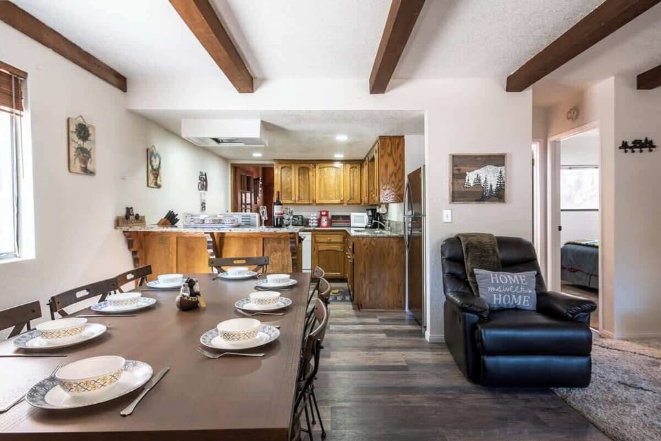 Living room and Kitchen