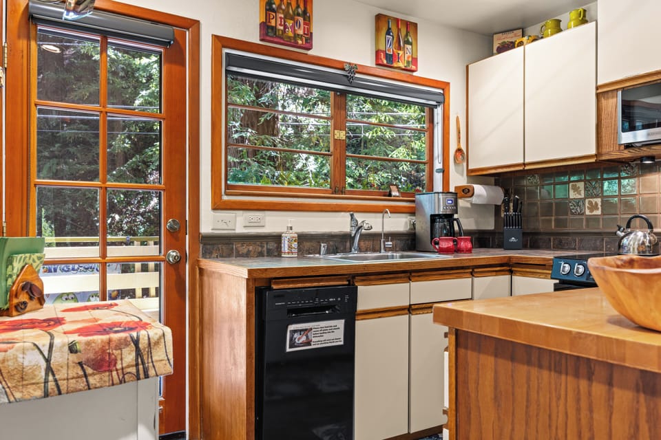 Thoughtfully stocked so you can feel right at home.