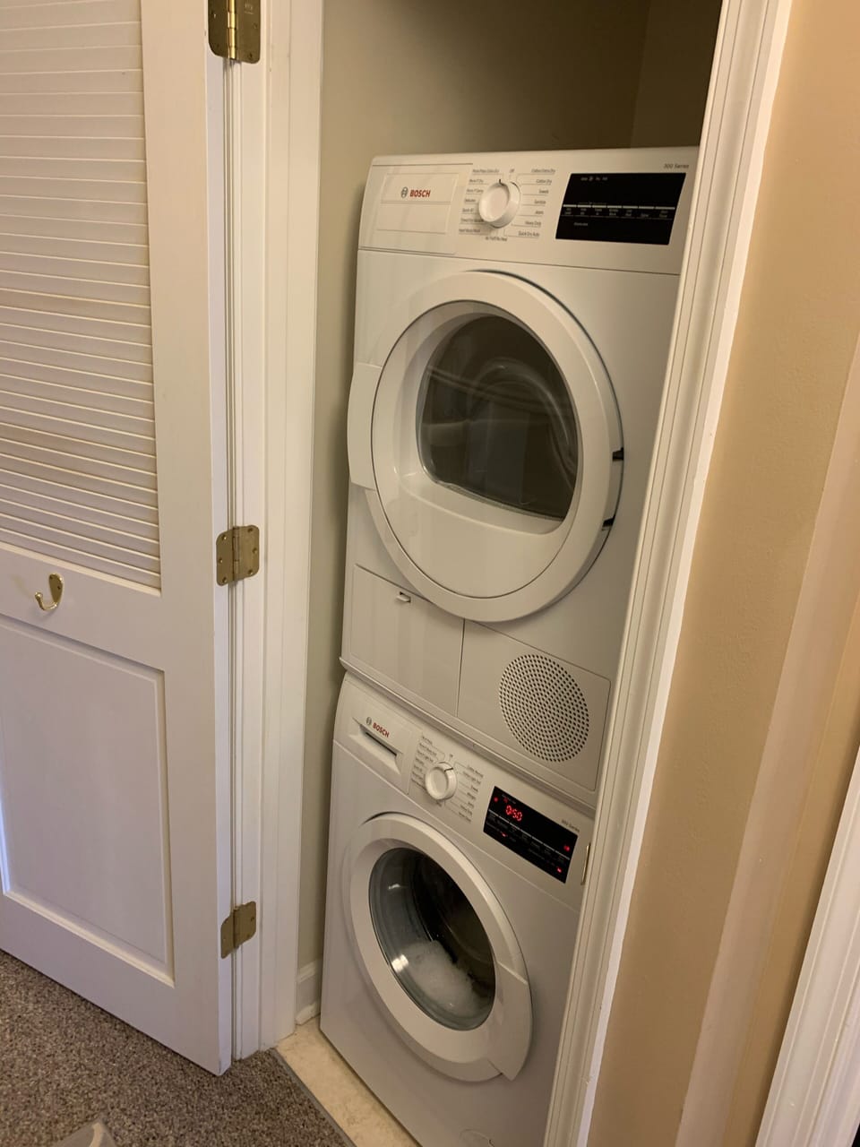 washer and dryer