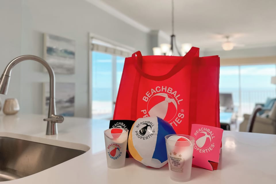 Beachball swag bag!