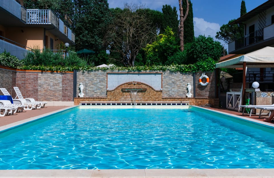 Seasonal outdoor pool