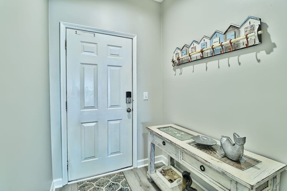 First floor entranceway