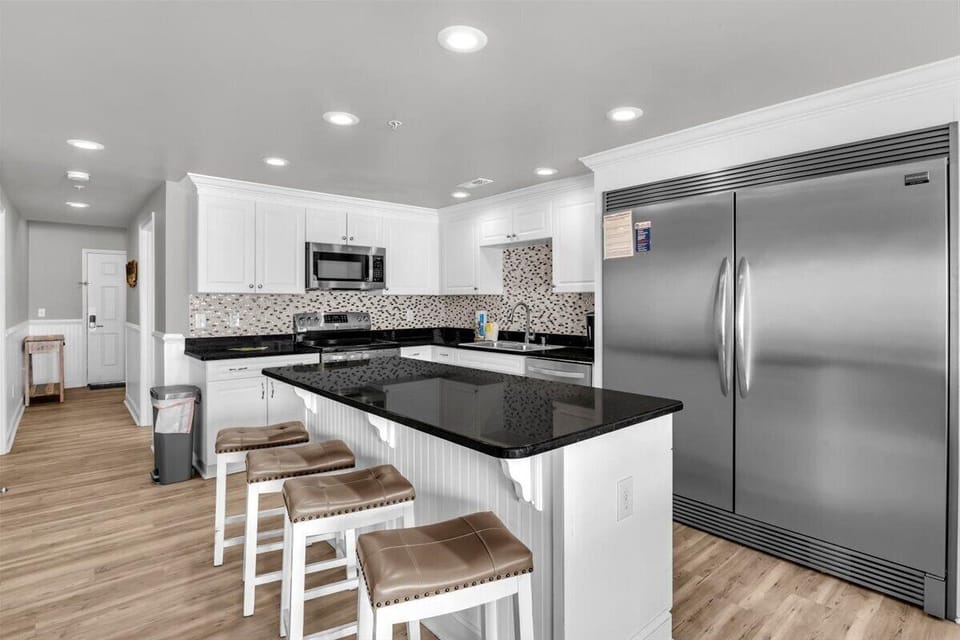 Check out the size of that refrigerator!