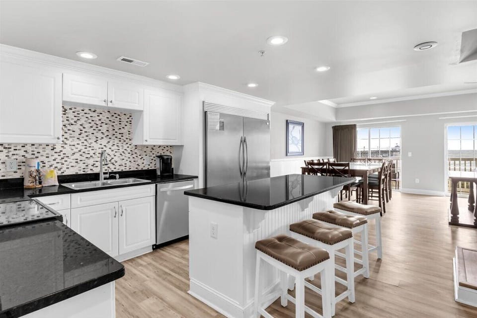 Kitchen with spacious counter space and Island