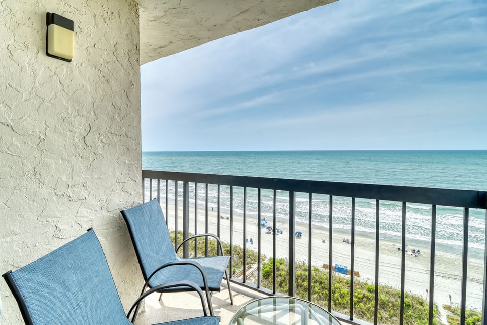 Beautiful view from private balcony