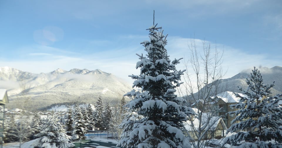 Master Bedroom Balcony View Winter