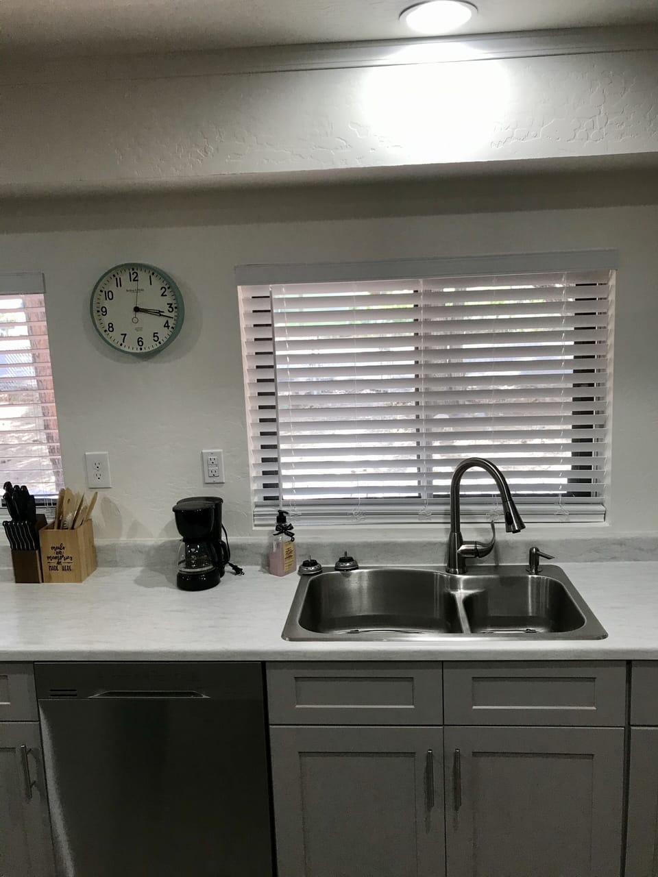 double sink.