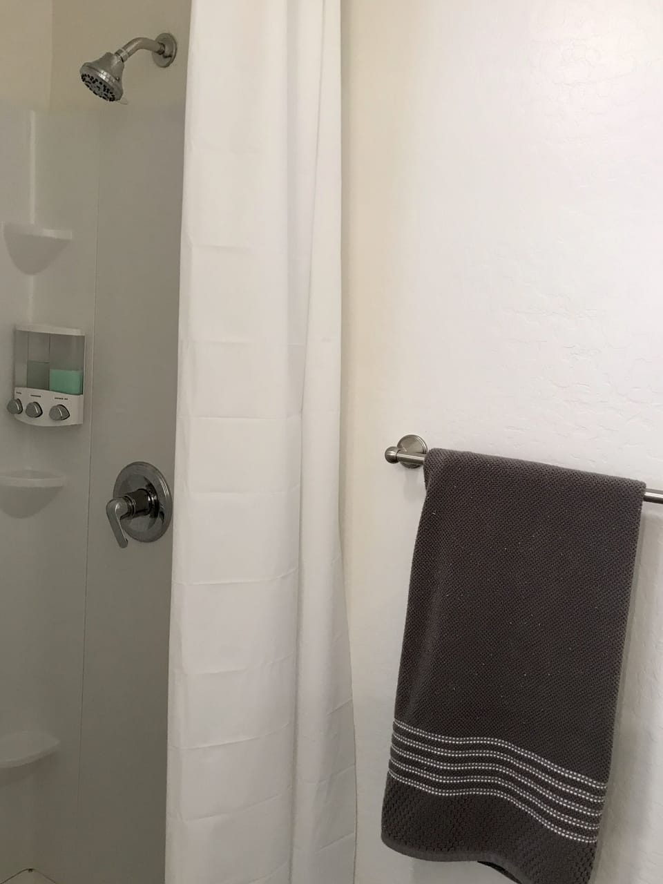 As well as, a shower.