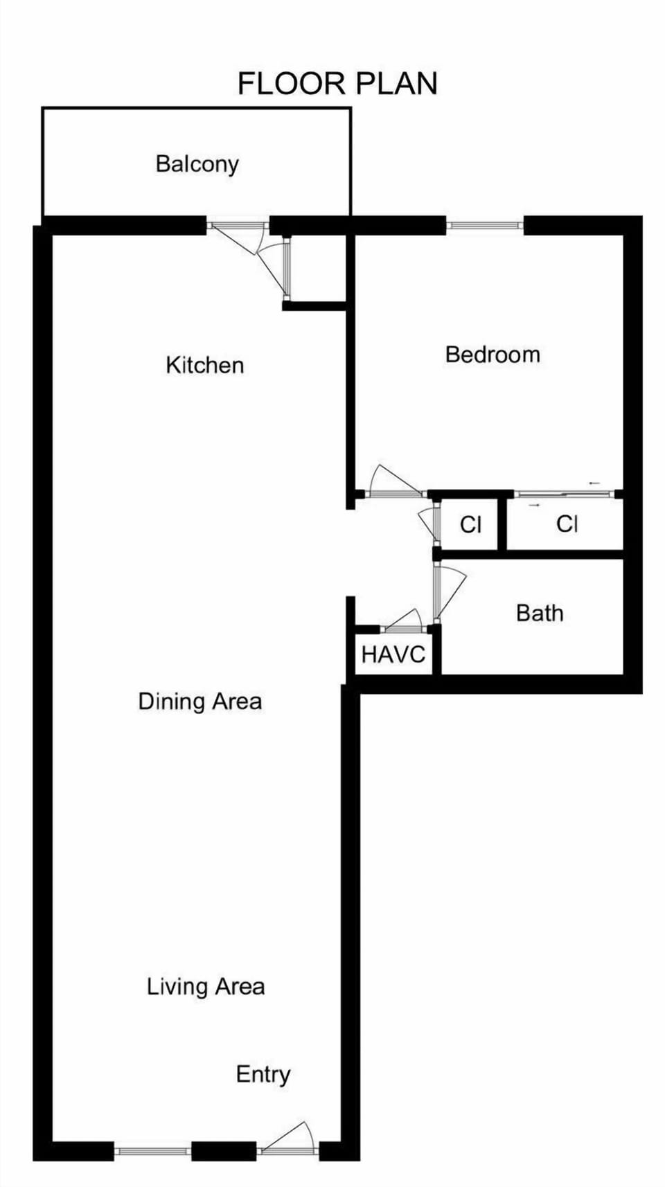 Condo, 1 Bedroom | Floor plan