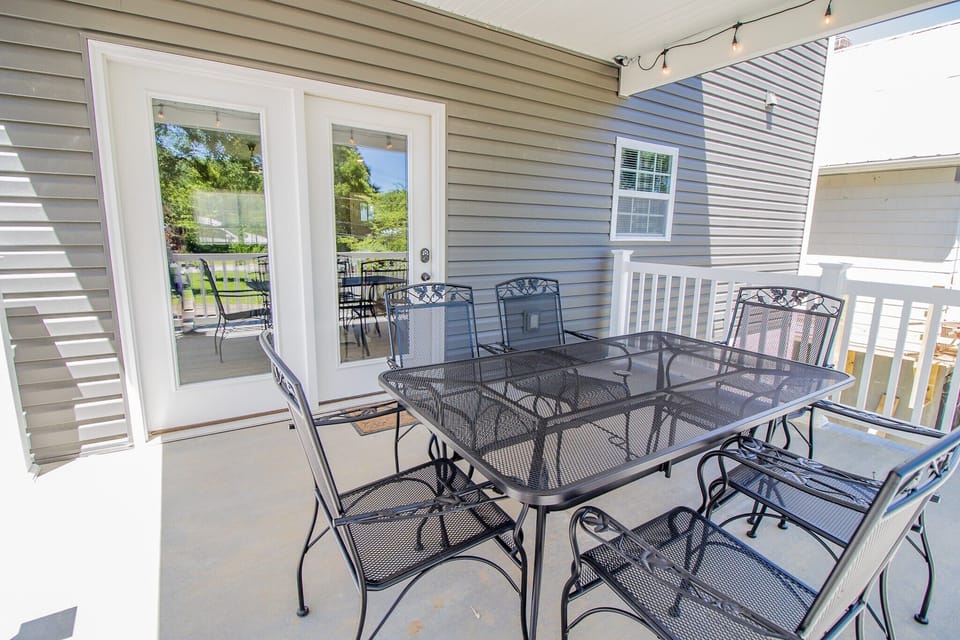 Enjoy a morning cup of coffee or an evening glass of wine. 