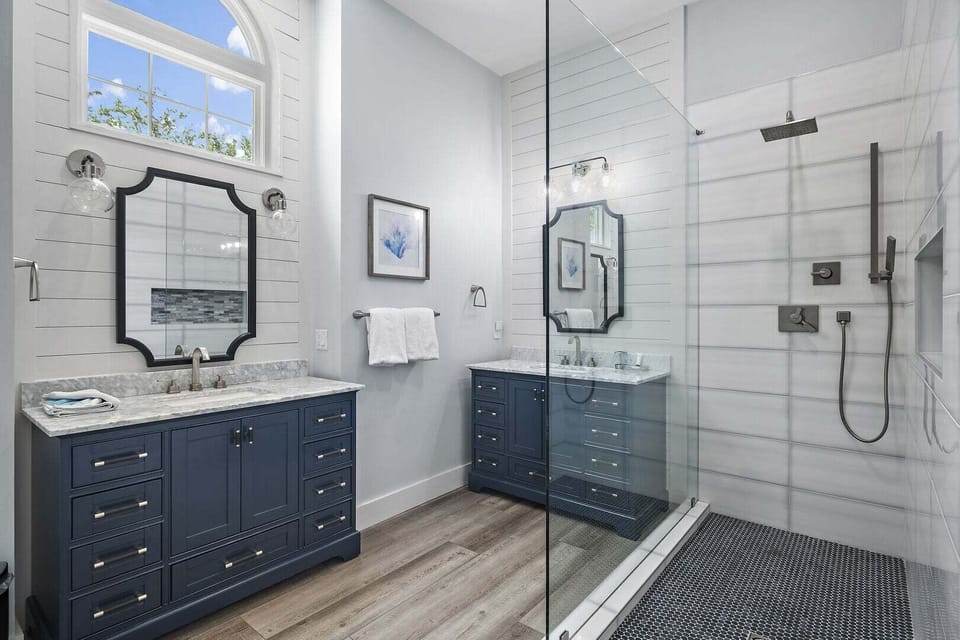 Master bathroom