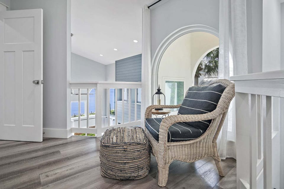 Cozy sitting area