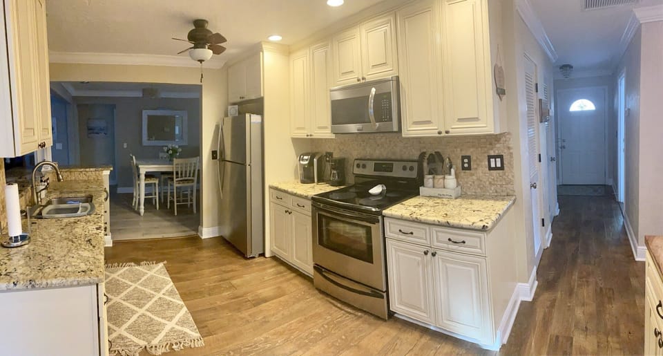 Kitchen with updated appliances 