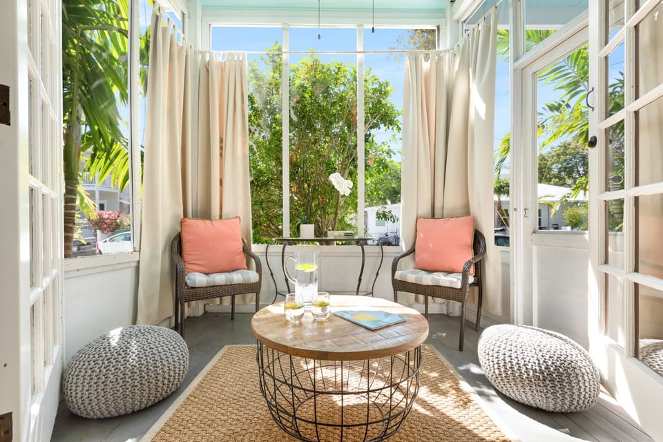Porch off the bedroom