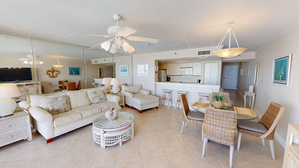 Condo, 1 Bedroom | Living area | TV