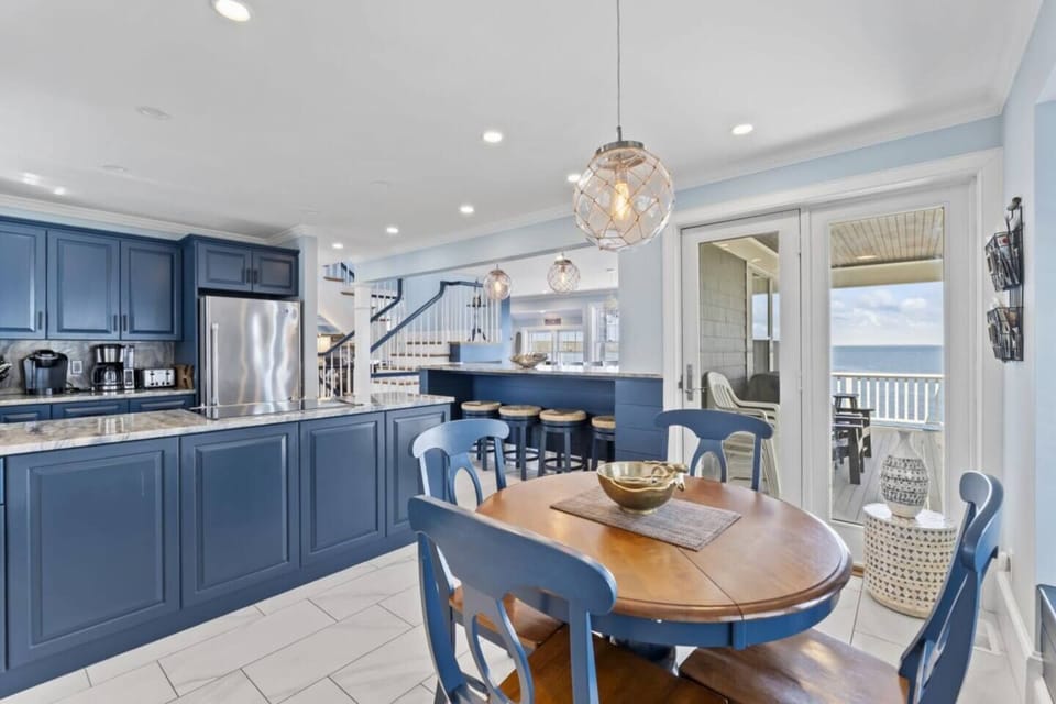 Kitchen Dining with Ocean Views