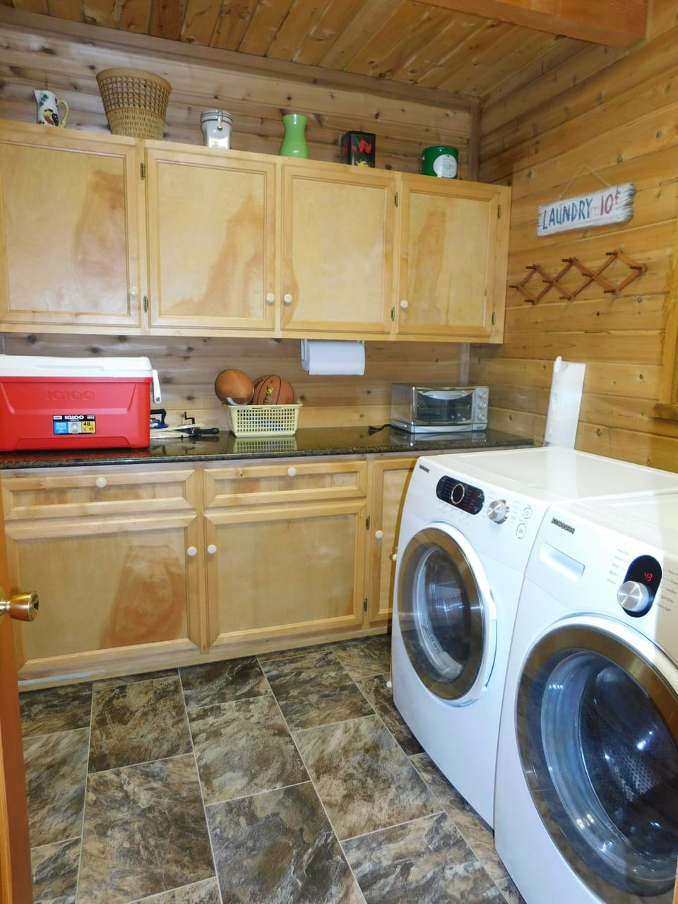 Main floor laundry room